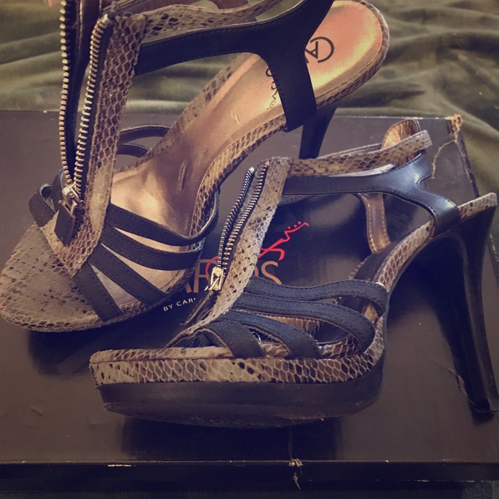 Carlos Santana Heeled Sandals